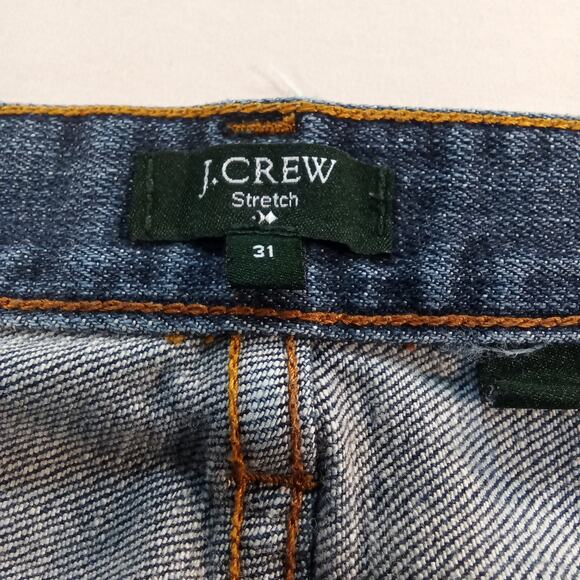 J.Crew Toothpick Stretch Jeans Women’s Size 31 Dark Wash Skinny Denim - Picture 6 of 10
